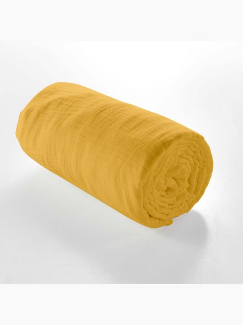 Sábana bajera de gasa de algodón - Kiabi