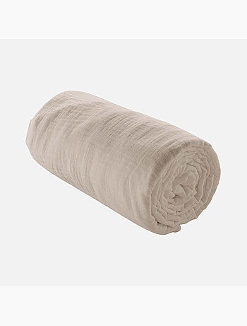 Sábana bajera de gasa de algodón