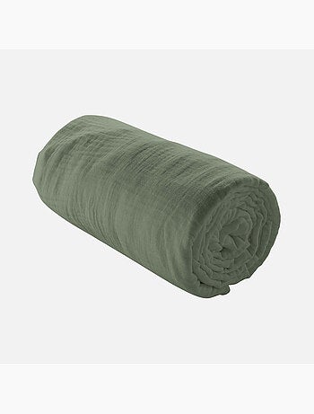 Sábana bajera de gasa de algodón