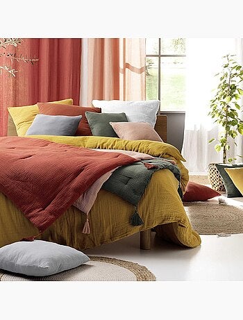 Sábana bajera de gasa de algodón