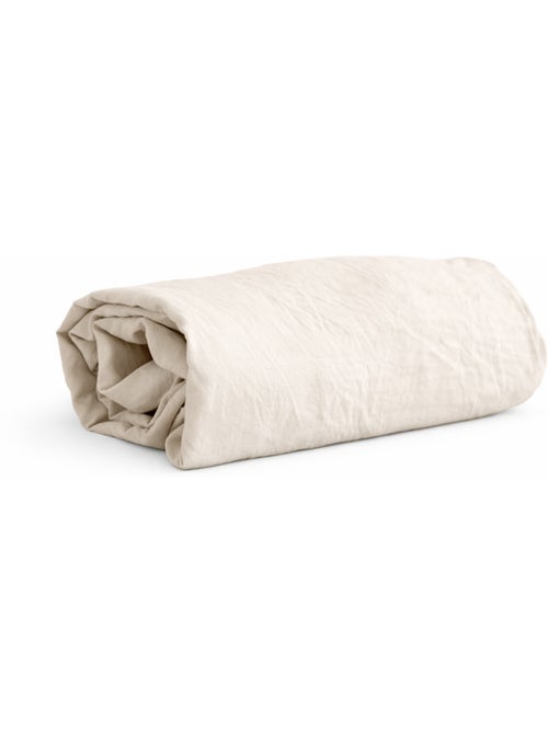 Sábana bajera de microfibra lavada - Kiabi
