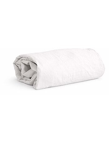 Sábana bajera de microfibra lavada