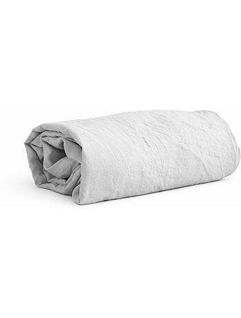 Sábana bajera de microfibra lavada