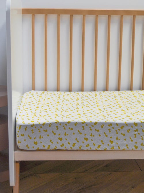 Sábana bajera de punto infantil con estampado sabana - Kiabi