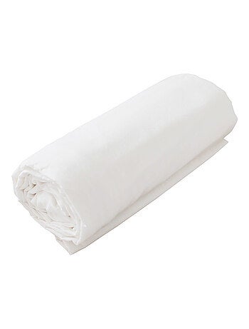 Sábana bajera de punto liso 100% algodón