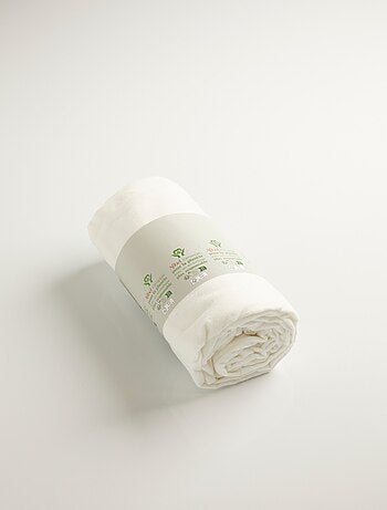 Sábana bajera franela algodón liso 165 g - Afibel