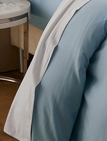 Sábana bajera franela algodón liso 165 g - Afibel