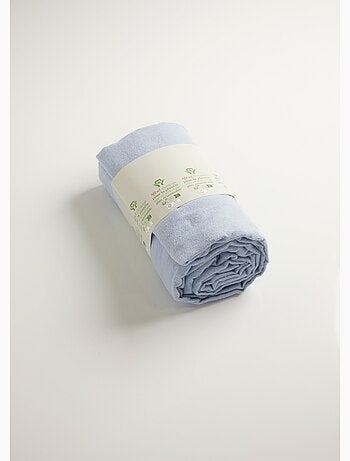 Sábana bajera franela lisa algodón 165 g - Afibel