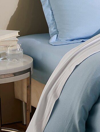 Sábana bajera franela lisa algodón 165 g - Afibel