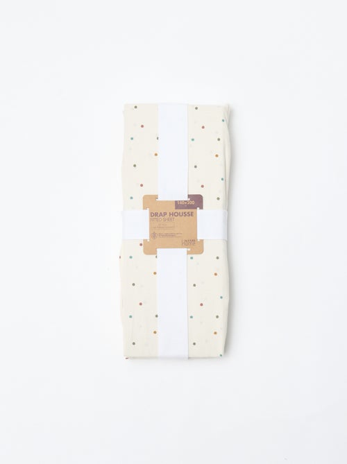 Sábana bajera individual (140 x 200) de algodón - Kiabi Home - Kiabi