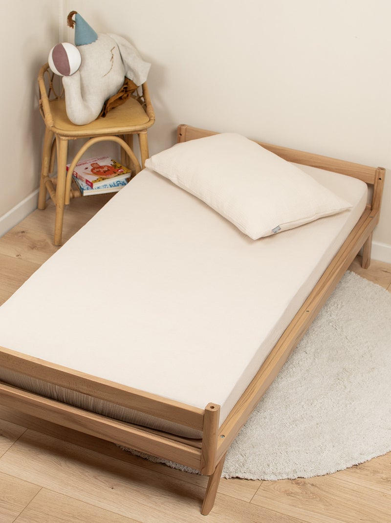 Sábana bajera infantil gasa algodón | SEVIRA KIDS Beige - Kiabi