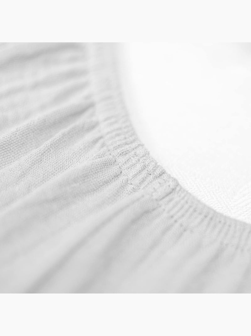 Sábana bajera infantil gasa algodón | SEVIRA KIDS Gris - Kiabi