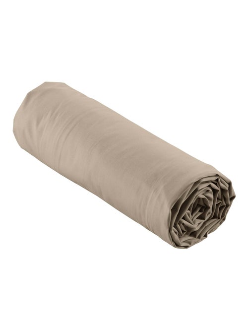 Sábana Bajera Lisa 100% Percal de Algodón - Kiabi Sábana Bajera Lisa 100% Percal de Algodón - Kiabi