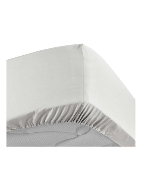 Sábana Bajera Lisa 100% Percal de Algodón - Kiabi