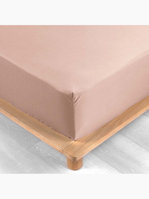 Sábana Bajera Lisa 100% Percal de Algodón - Kiabi Sábana Bajera Lisa 100% Percal de Algodón - Kiabi