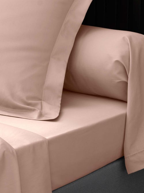 Sábana Bajera Lisa 100% Percal de Algodón - Kiabi Sábana Bajera Lisa 100% Percal de Algodón - Kiabi