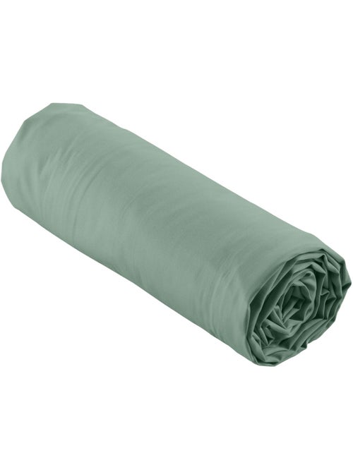 Sábana Bajera Lisa 100% Percal de Algodón - Kiabi Sábana Bajera Lisa 100% Percal de Algodón - Kiabi