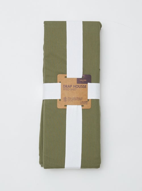 Sábana bajera lisa 140 x 200 cm - Kiabi