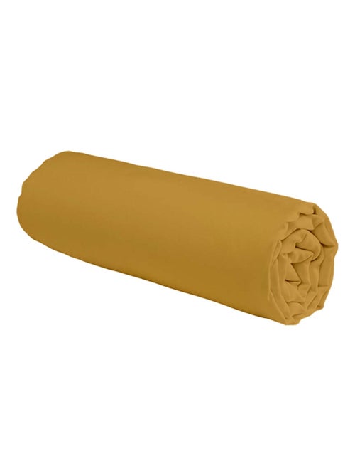 Sábana bajera lisa de algodón de 57 hilos - Kiabi