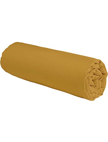 Sábana bajera lisa de algodón de 57 hilos