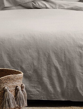 Sábana bajera lisa en algodón bio