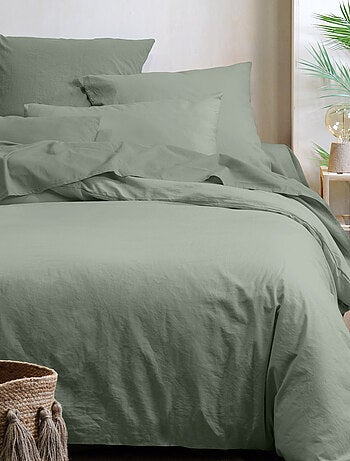 Sábana bajera lisa en algodón bio