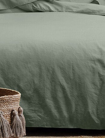 Sábana bajera lisa en algodón bio