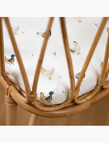 Sábana bajera moisés bebé algodón | SEVIRA KIDS