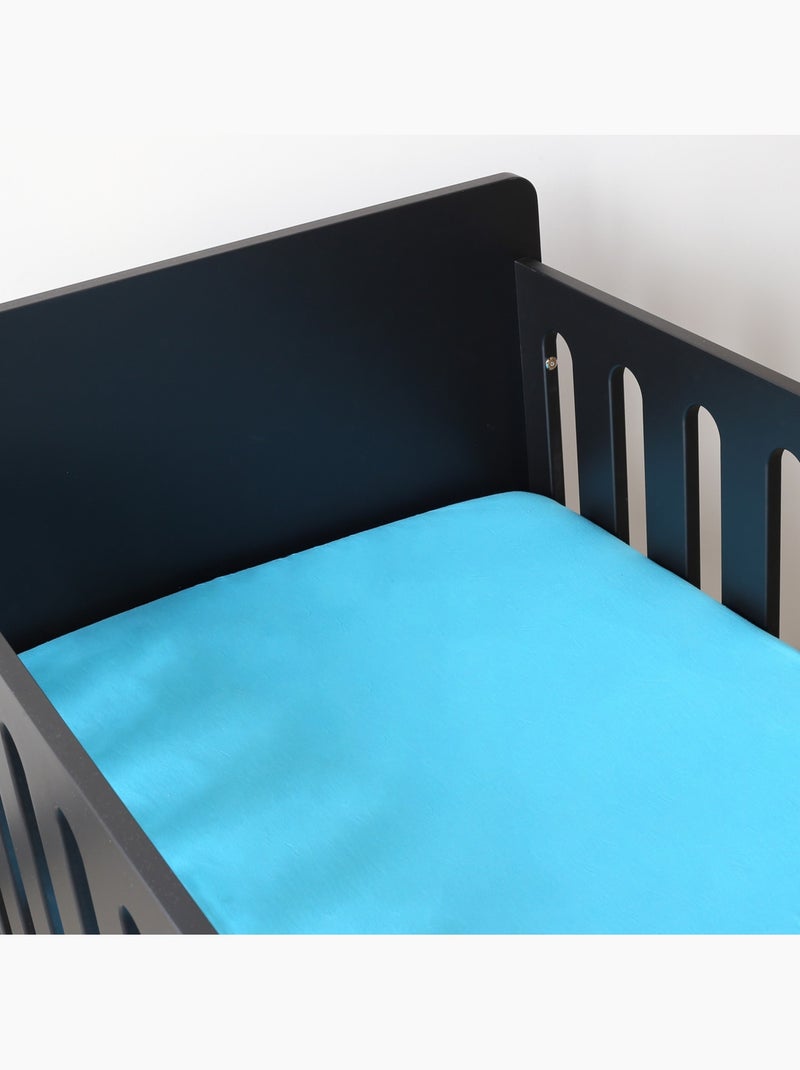 Sábana bajera OEKO-TEX® STANDARD 100 Azul turquesa - Kiabi