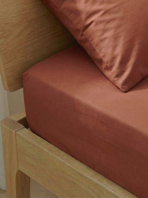 Sábana bajera para 1 persona 90 x 190 de algodón - Kiabi Home - Kiabi