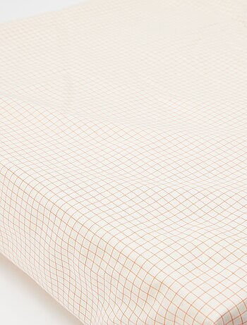 Sábana bajera ajustable individual (90x190) de algodón - Kiabi Home