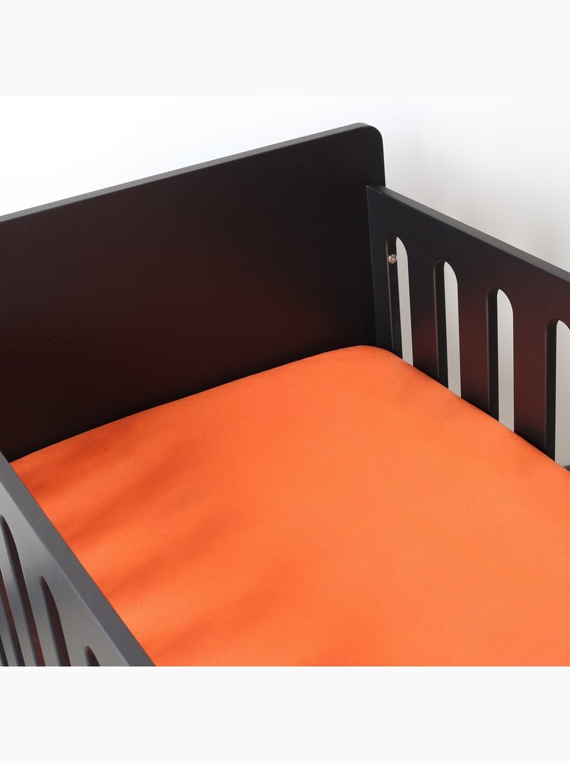 Sábana bajera para cuna de bebé Naranja - Kiabi