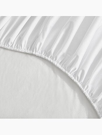 Sábana bajera y protector colchón 2 en 1 - HOME - Impermeable - Ajuste hasta 32 cm