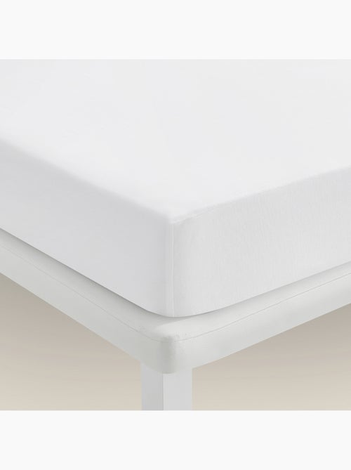 Sábana bajera y protector colchón 2 en 1 -Impermeable - Ajuste hasta 32 cm - Kiabi