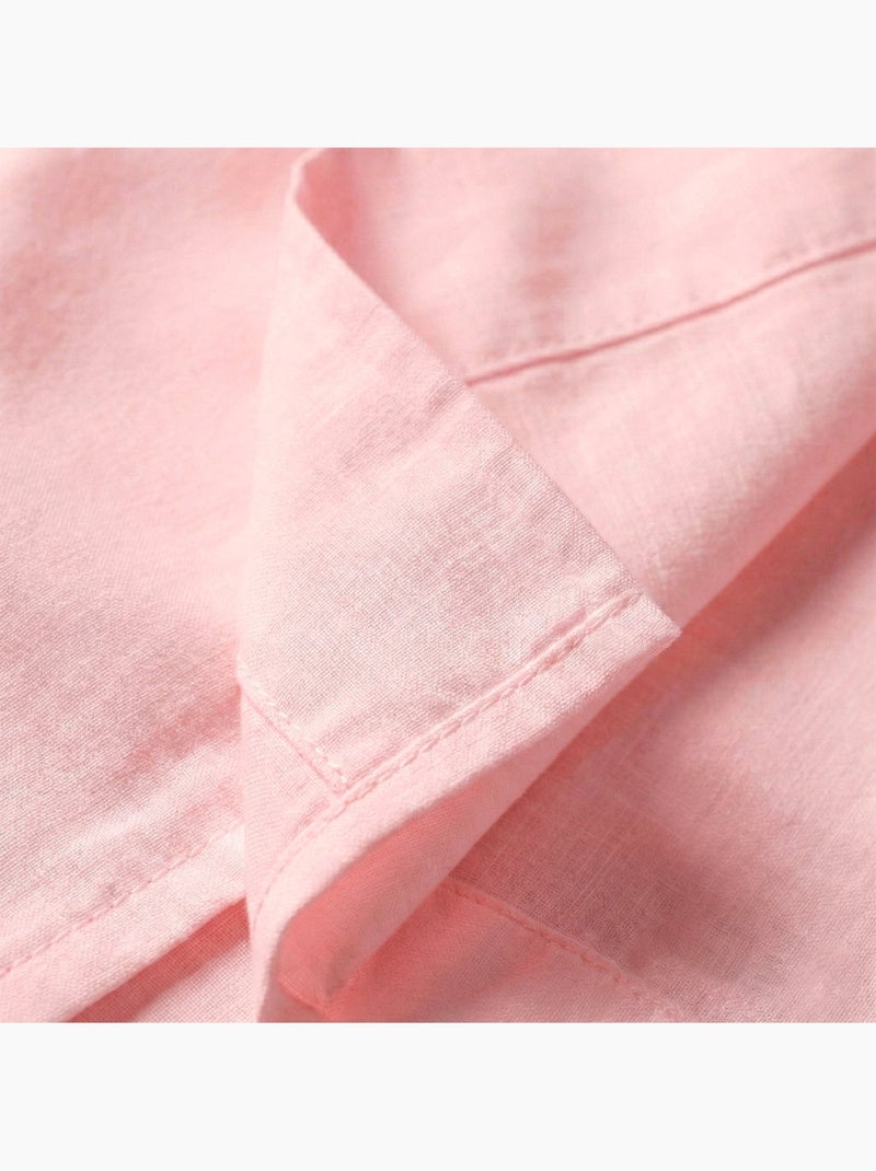 Sábana Basic "Happyfriday" Rosa - Kiabi