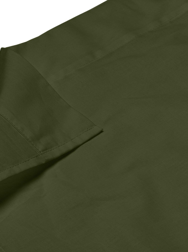 Sábana Basic "Happyfriday" Verde oliva - Kiabi