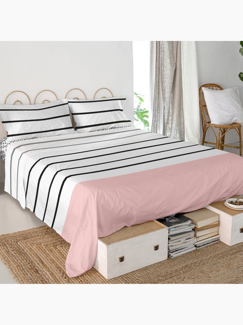 Sábana Blush "Happyfriday" - Kiabi Sábana Blush "Happyfriday" - Kiabi
