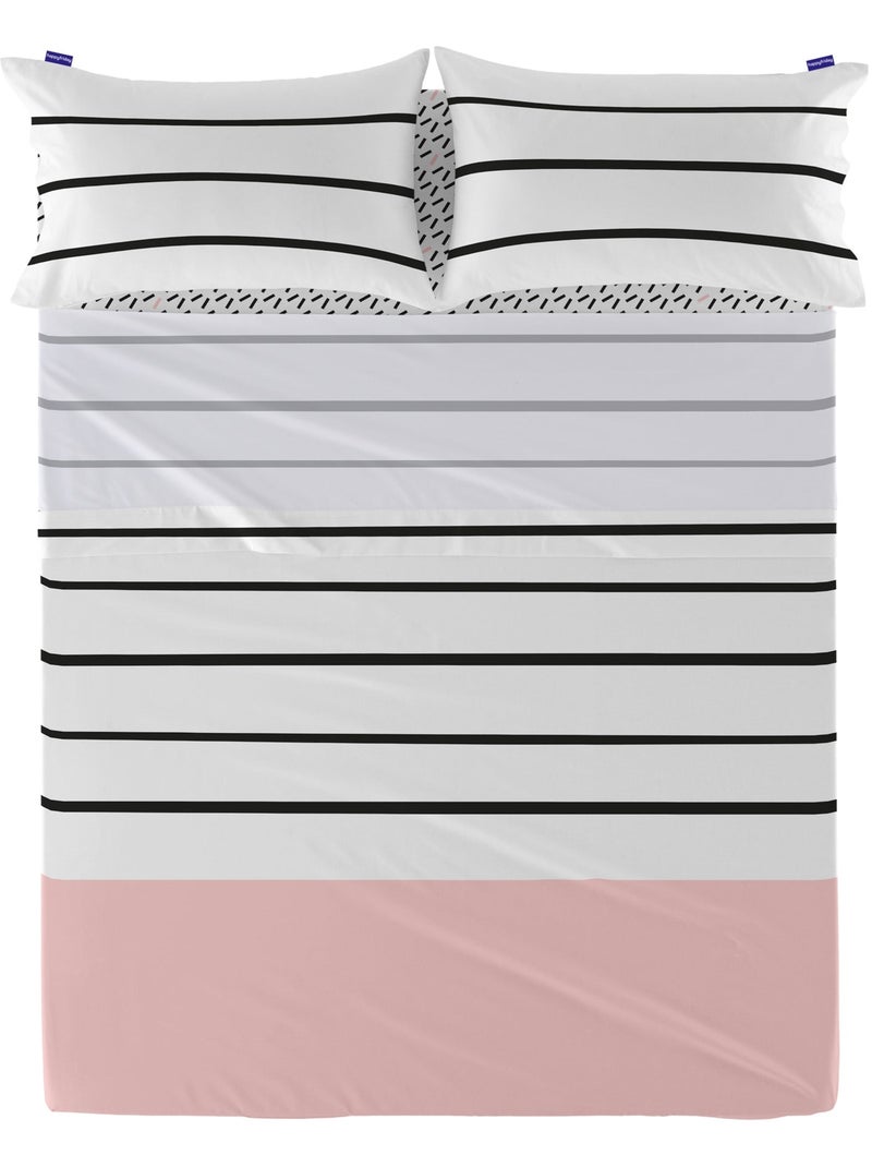 Sábana Blush "Happyfriday" Multicolor - Kiabi