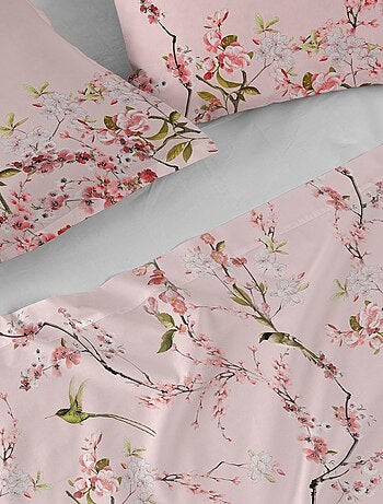 Sábana Chinoiserie rose "Happyfriday