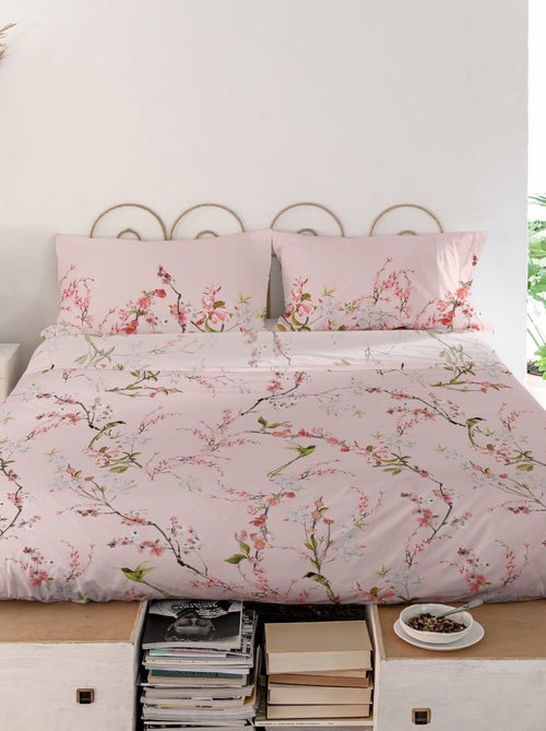 Sábana Chinoiserie rose "Happyfriday" - Kiabi