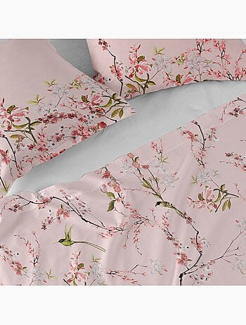 Sábana Chinoiserie rose "Happyfriday