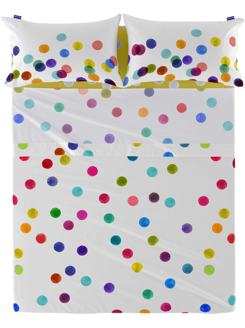 Sábana Confetti "Happyfriday" Multicolor - Kiabi