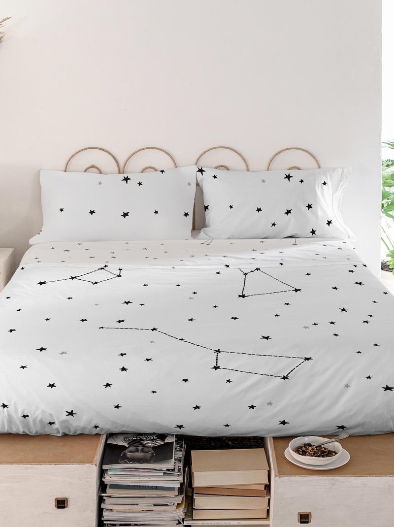 Sábana Constellation "Happyfriday" Blanco - Kiabi