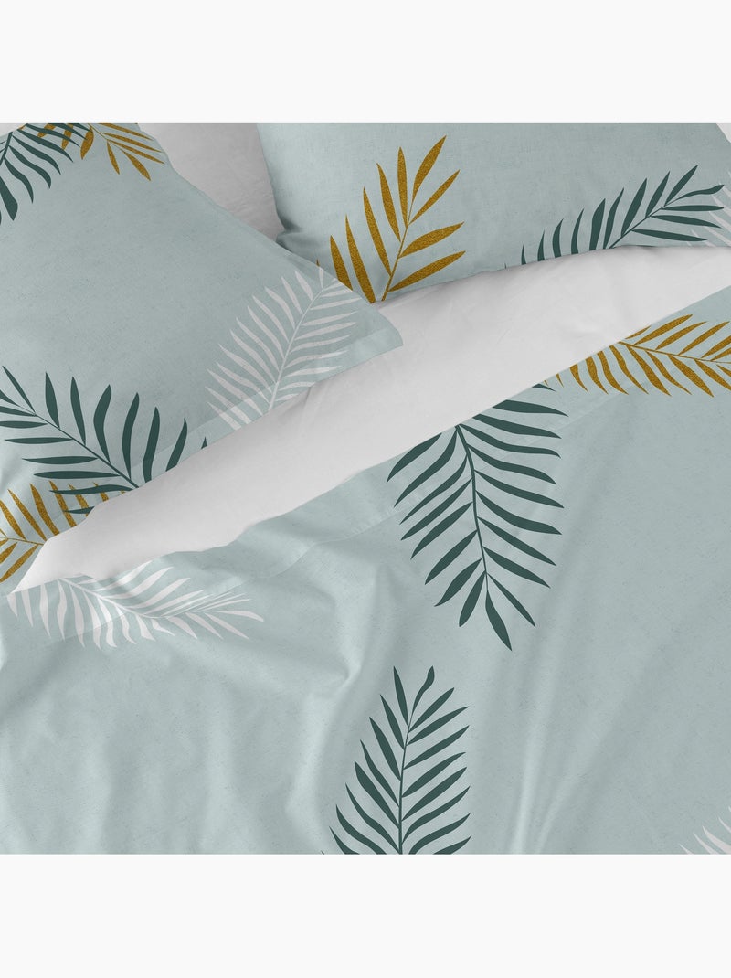Sábana Foliage mint "Happyfriday" Multicolor - Kiabi