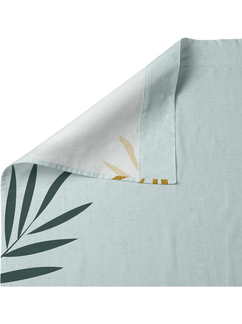 Sábana Foliage mint "Happyfriday" Multicolor - Kiabi
