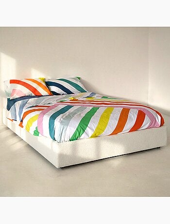 Sábana Happy stripes "Happyfriday