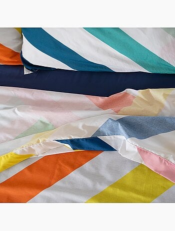 Sábana Happy stripes "Happyfriday
