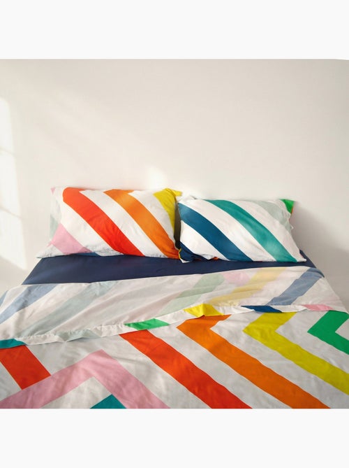Sábana Happy stripes "Happyfriday" - Kiabi
