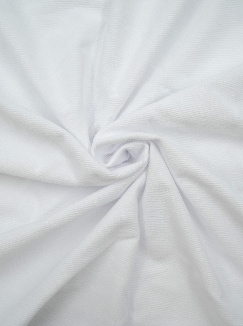 Sábana impermeable antiácaros Blanco - Kiabi