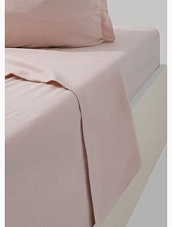 Sábana lisa de franela gruesa de puro algodón. - Afibel